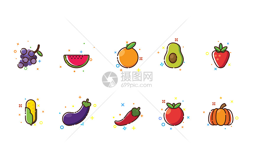 蔬果MBE图标图片