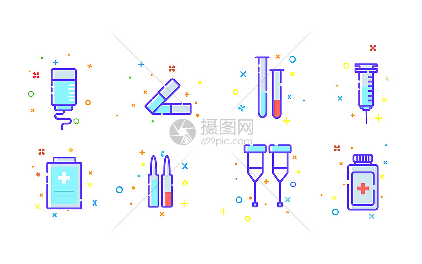 医疗器材MBE图标图片