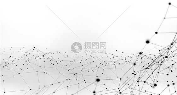 分子结构科技背景图片