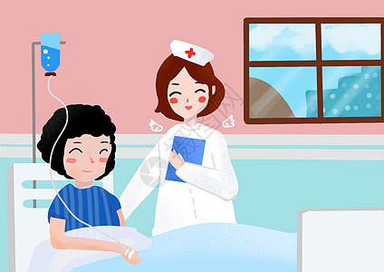 護士節护士插画