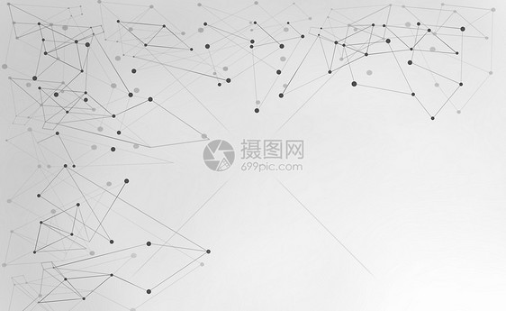 分子科技背景图片