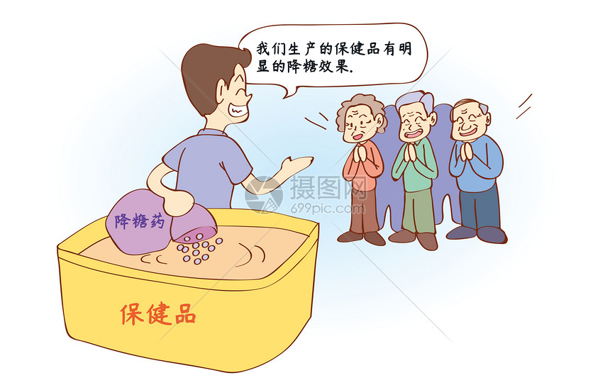 保健品骗局图片