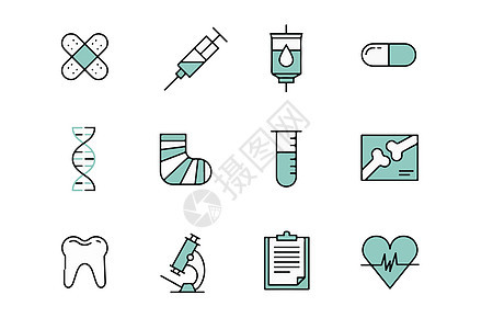 医疗元素图片