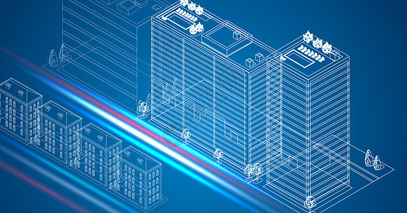 城市科技线条图片