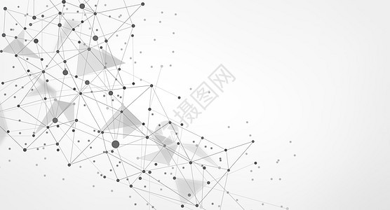 几何分子结构科技背景创意背景图片下载 正版图片 摄图网