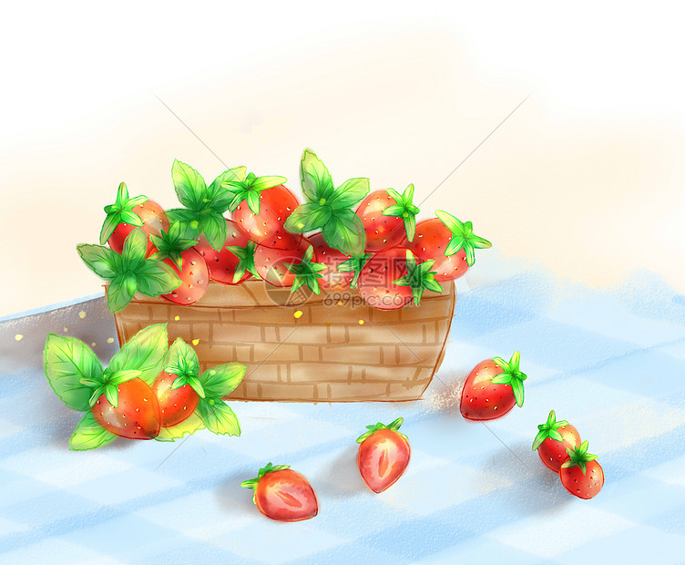 一篮草莓