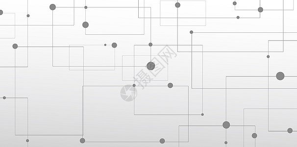 灰色几何科技背景图片