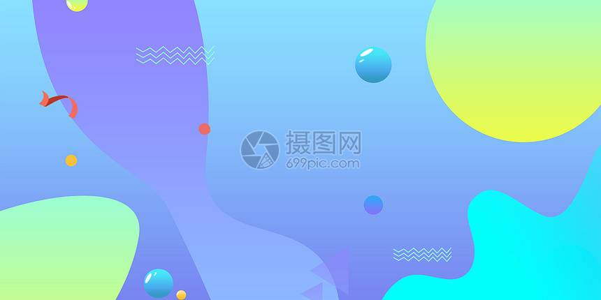 创意渐变banner图片