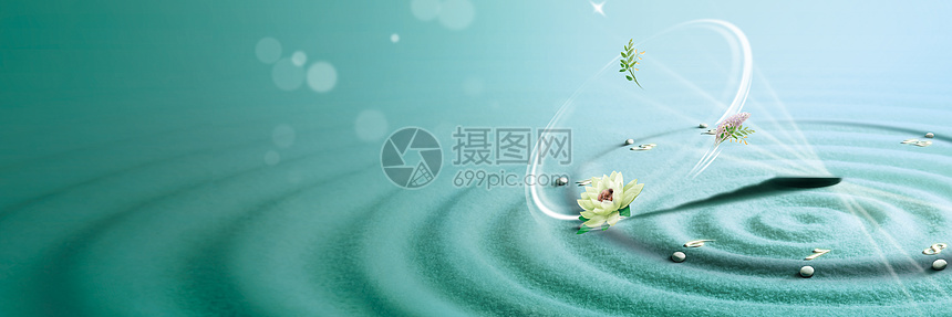 清新banner背景图片
