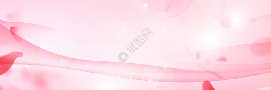 粉色banner背景高清图片
