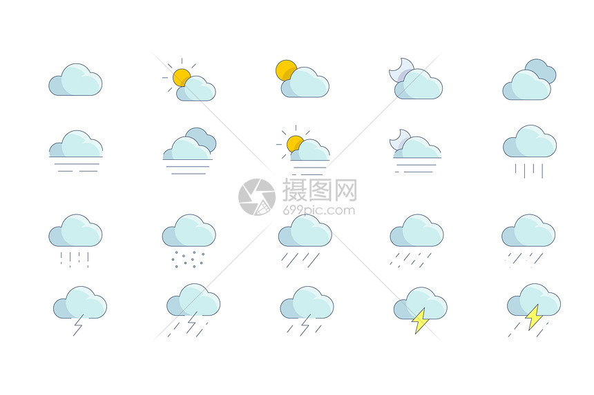 天气图标图片