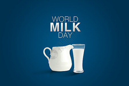 纯世界牛奶日设计图片