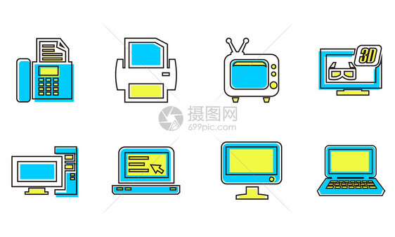 电子产品图标图片