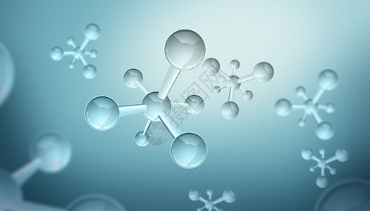 分子结构图背景图片