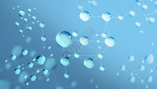 分子结构科技分子结构图设计图片