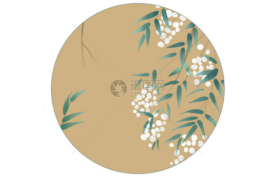古风花卉