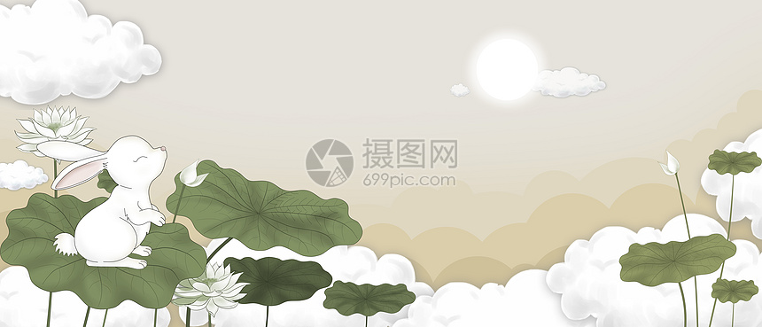 中秋节团圆背景图片图片