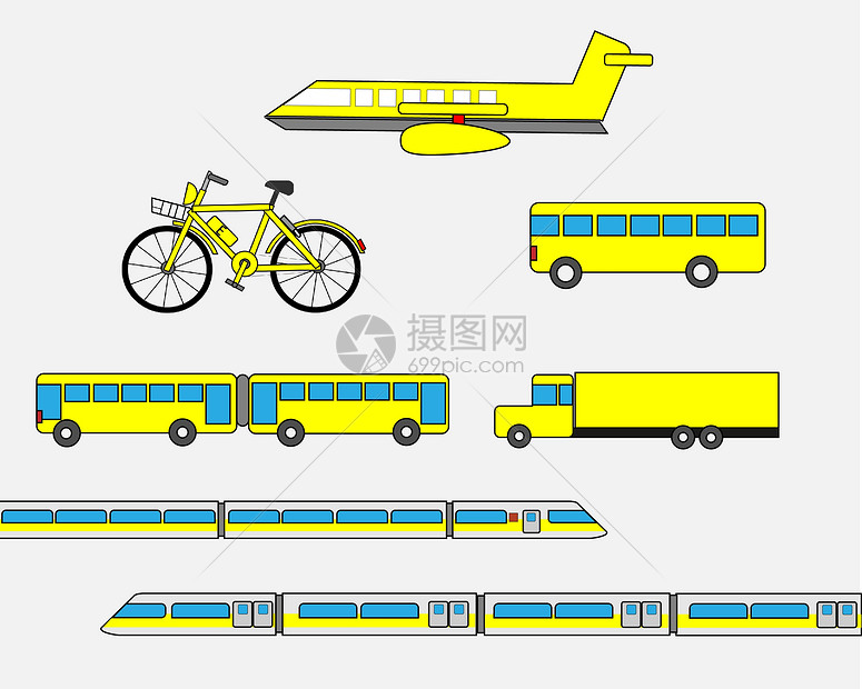 各种交通工具图片