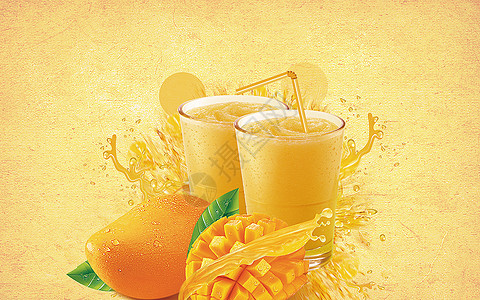 夏日果汁饮品清凉高清图片