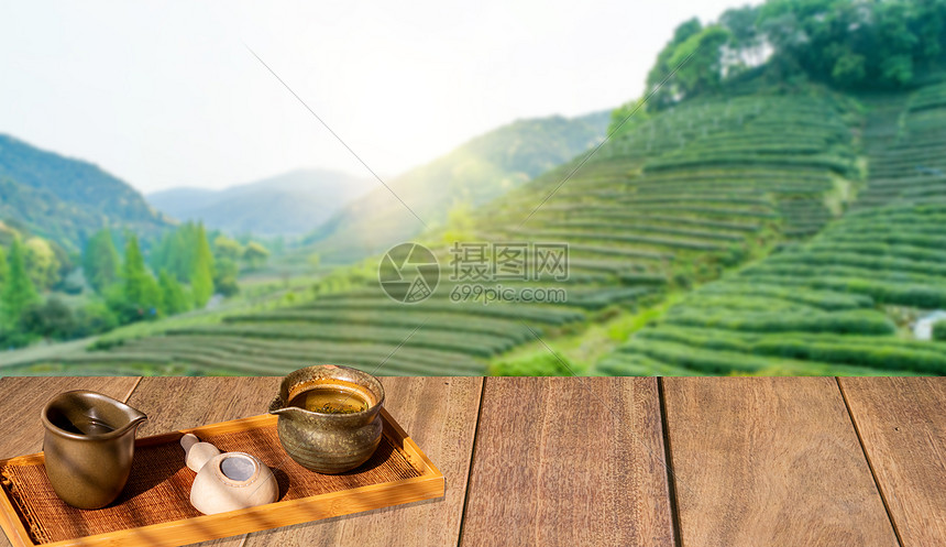 茶与饮食健康图片