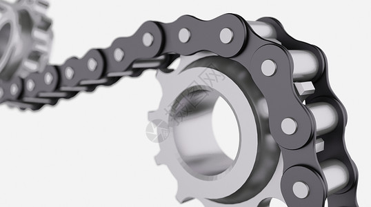 联动素材3D机械齿轮场景设计图片
