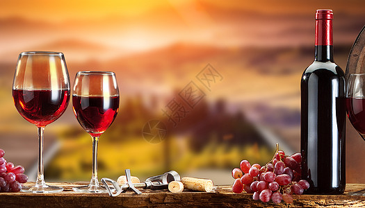 红葡萄酒背景高清图片