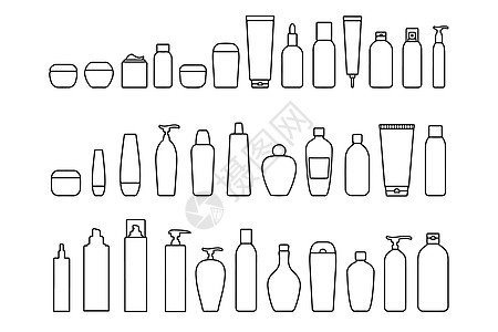 面膜图标洗漱用品图标插画