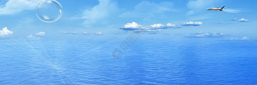 休闲海洋场景图片