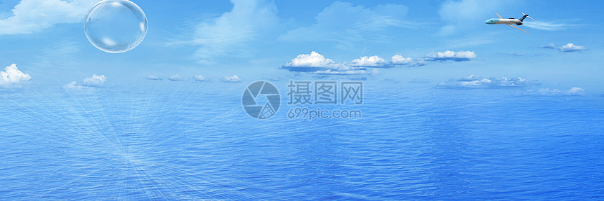 休闲海洋场景图片