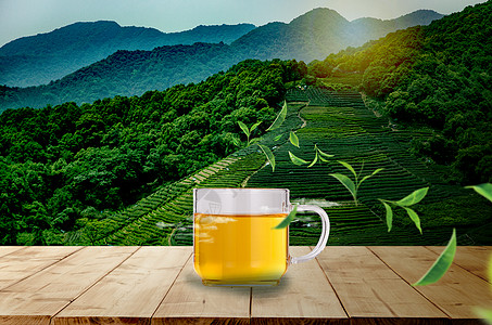 茶与饮食健康高清图片