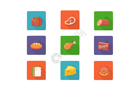 食品类图标图片