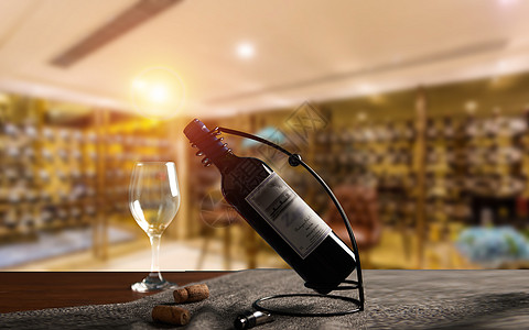 瓶酒瓶红酒酿造设计图片