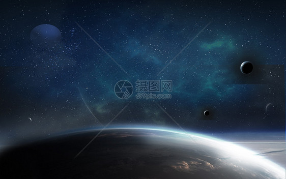 神秘宇宙与星球图片