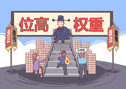 位高权重反腐反贪漫画高清图片