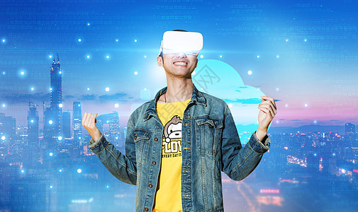 VR虚拟体验科技高清图片素材