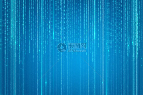 二进制代码科技图片