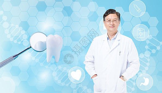 牙科医生口腔卫生高清图片素材