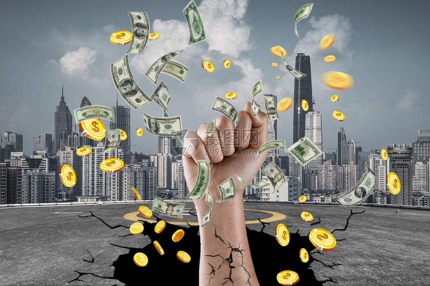金融危机图片素材-正版创意图片400522318-摄图网