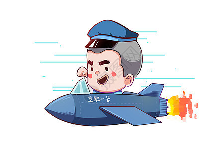 乐福小子卡通形象空军配图图片