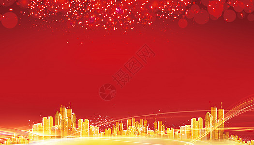 红色喜庆展板背景红色大气背景设计图片
