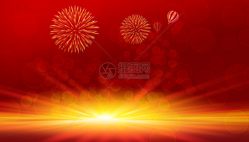 红色节日背景图片