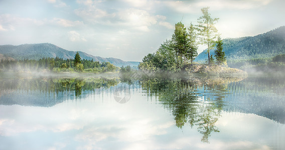 三元湖梦幻森林场景设计图片