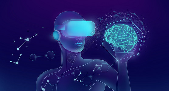 VR智能科技大脑高清图片素材