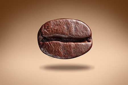 四杯咖啡咖啡豆背景设计图片