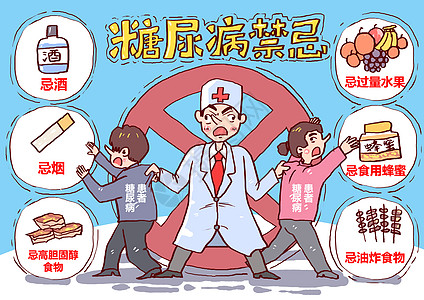 糖尿病禁忌漫画高清图片