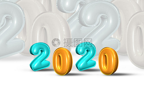 卡通字2020设计图片