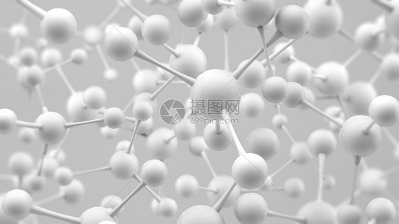 分子结构科技背景图片