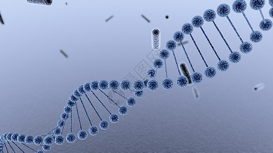 DNA基因链条图片