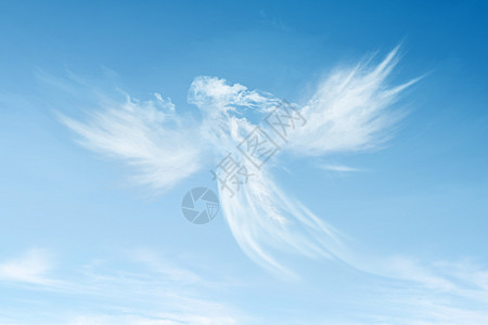 天使白云图片