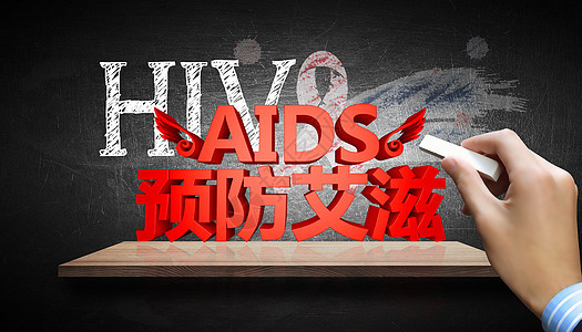 预防艾滋背景图片
